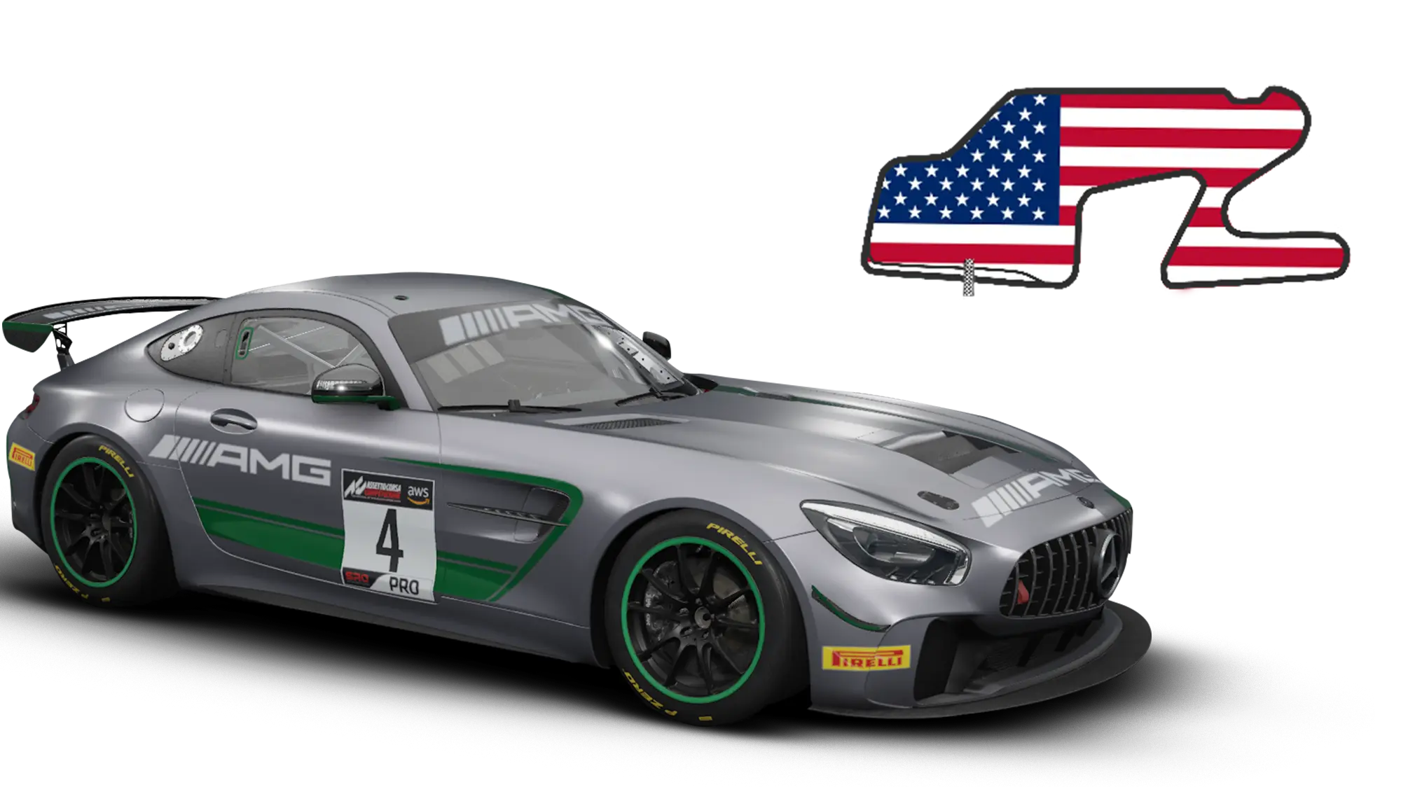 1.9 MERCEDES AMG GT4 – WATKINS GLEN