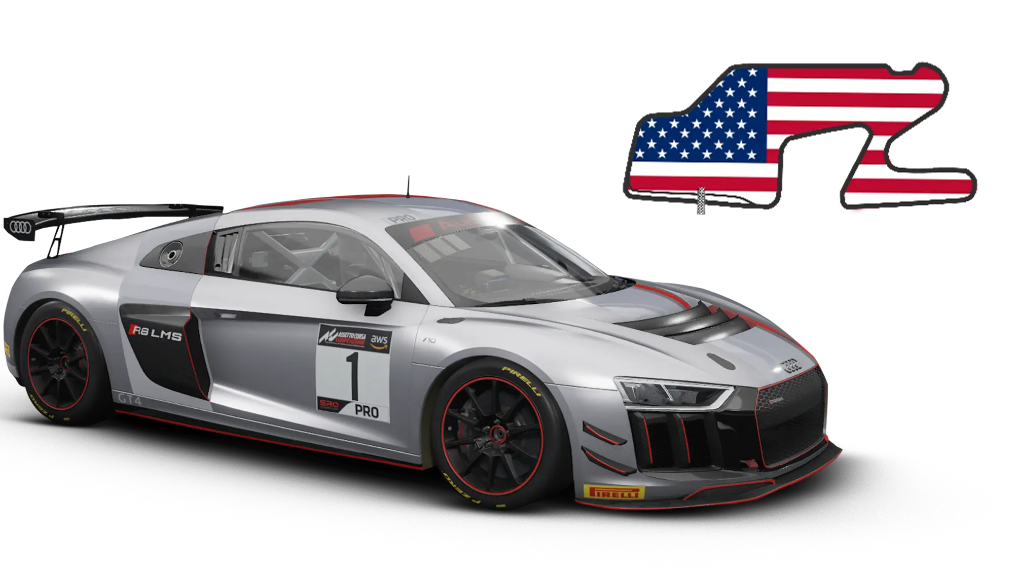1.10 AUDI R8 GT4 – WATKINS GLEN