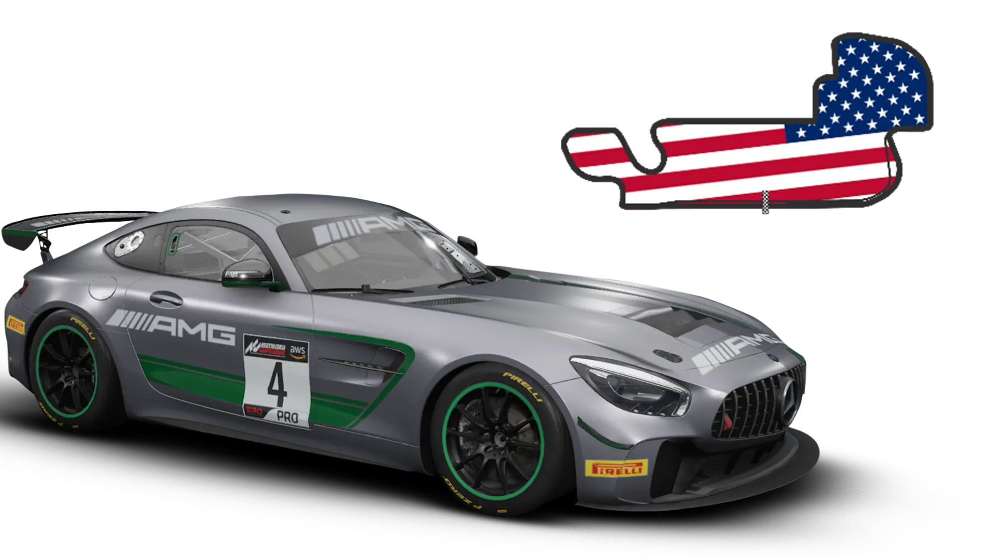 1.9 MERCEDES AMG GT4 – INDIANAPOLIS