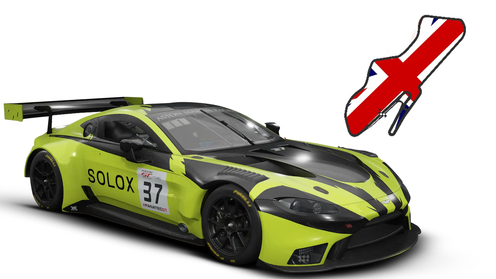 1.10 ASTON MARTIN V8 VANTAGE GT3 – DONINGTON