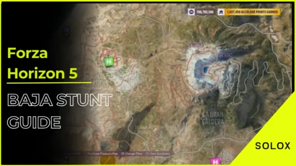 Forza Horizon 5: Baja Stunt Guide