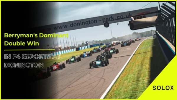 Berryman's Dominant Double Win in F4 Esports at Donington