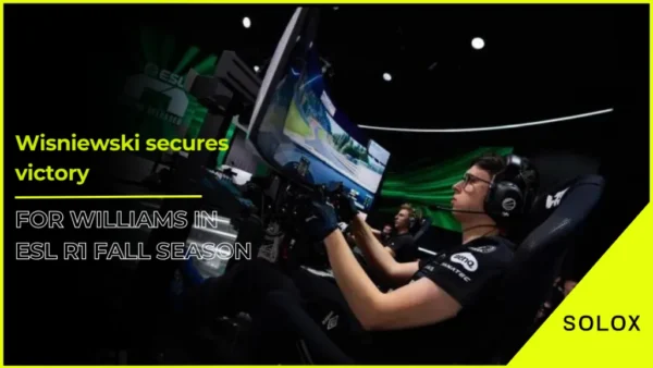 Wisniewski secures victory for Williams in ESL R1 Fall Season