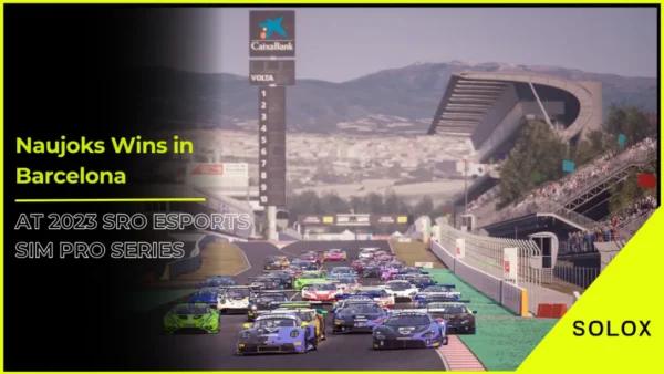 Naujoks Wins in Barcelona at 2023 SRO Esports Sim Pro Series