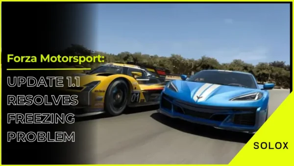 Forza Motorsport: Update 1.1 resolves freezing problem