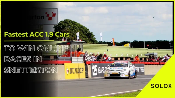 Fastest ACC 1.9 Cars To Win Online Races in Snetterton