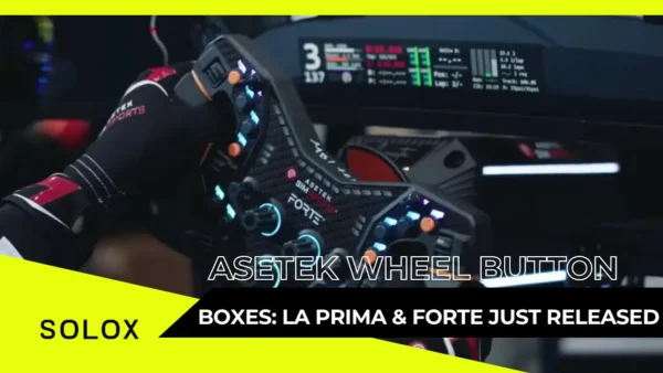 Asetek Wheel Button Boxes: La Prima & Forte Just Released