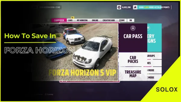 How To Save In Forza Horizon 5