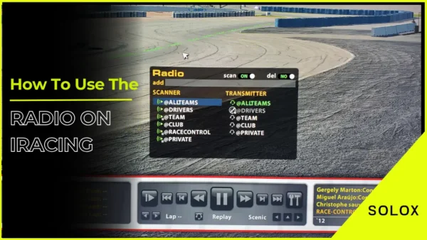 How To Use The Radio On iRacing