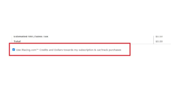 How To Use iRacing Dollars & Credits