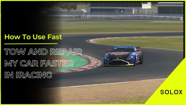 How To Use Fast Tow And Repair My Car Faster In iRacing