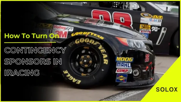 How To Turn On Contingency Sponsors In iRacing